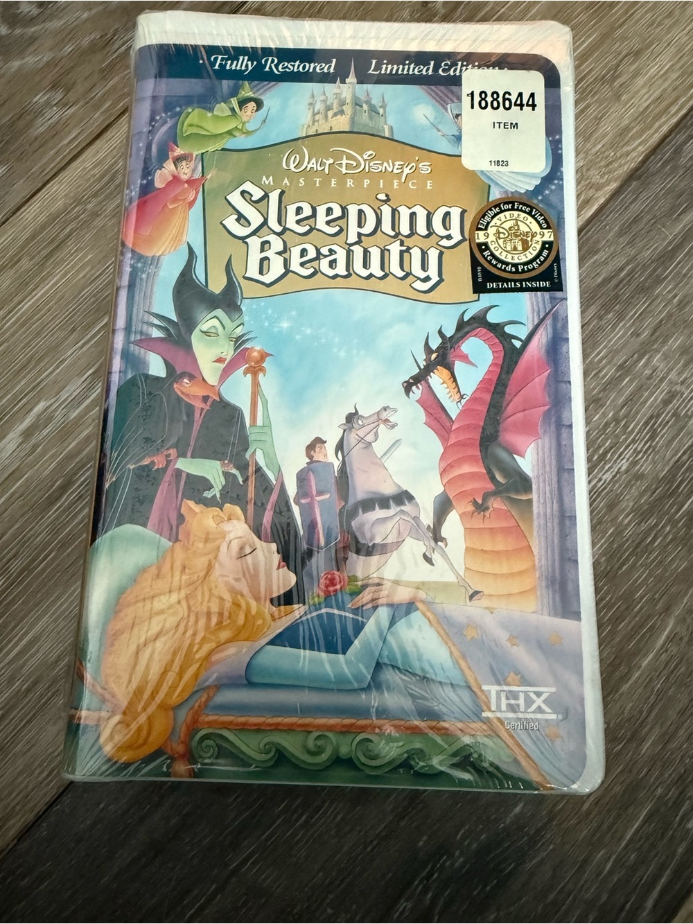 Factory Sealed Disney's Sleeping Beauty VHS 1997